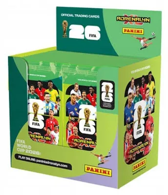 Obrázok produktu pre PANINI Adrenalyn XL cards: 1x Booster Box containing 50 FIFA World Cup 2026 packs
