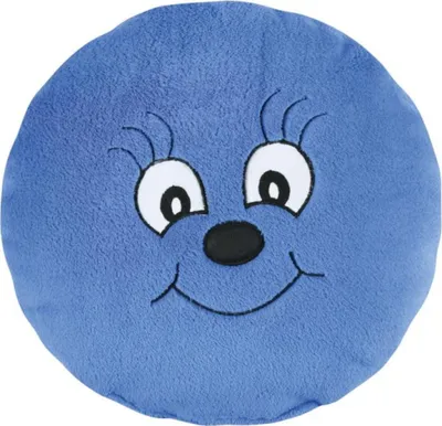 Obrázek produktu pro Polštářek Kulička - průměr 35 cm - Modrá