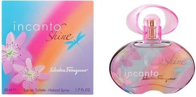 A perfume box and bottle are displayed side-by-side against a white background.