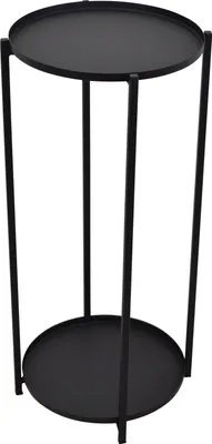 Produktbild von LOFT42 Vase Blumenständer - Metall - Schwarz - Ø30x70