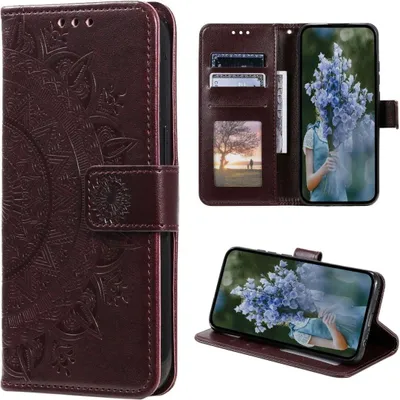 Image de Housse pour Samsung Galaxy S23 Ultra Housse téléphone portable Flip Case Cover Etui Mandala