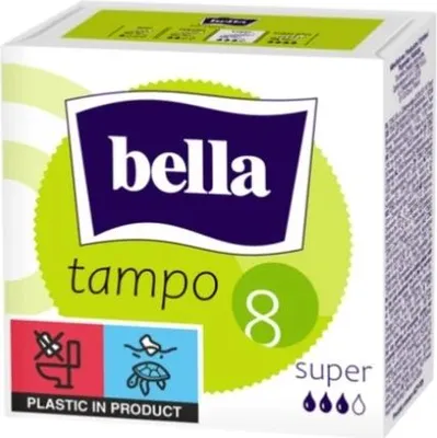 Produktbild von Bella Premium Komfort Super Tampons, 8 Stück: Höchster Menstruationsschutz