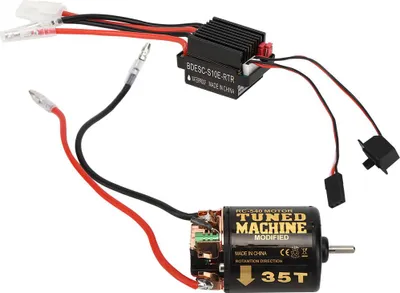 Zdjęcie produktu dla Model RC samochodu Uniwersalny silnik szczotkowy 540 z częściami 320A ESC Akcesoria35T
