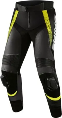 Produktbild von SHIMA STR 2.0 Motorrad Lederhose, schwarz/gelb, 54