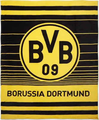 Produktbild von Flísová deka BORUSSIA DORTMUND Streifen