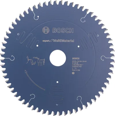 Image de Lame de scie circulaire Bosch Expert for Multi Material, 216 x 30 x 2,4 mm, 64