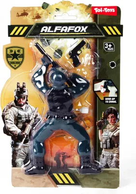 Produktbild von Toi Toys ALFAFOX Aufziehsoldat Scharfschütze