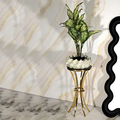 Produktbild von Datenoda - Couchtisch, 40x40x81h cm Gold, Rund