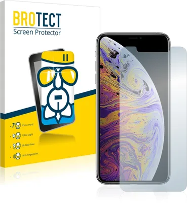 Produktbild von BROTECT Schutzglas für Apple iPhone Xs Max / 11 Pro Max Schutzfolie Panzer Folie Glas Display Schutz klar
