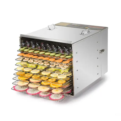 Obrázek produktu pro 10 policový dehydrátor 1200W dehydrátor s regulací teploty Dehydrátor ovoce