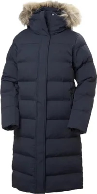 Produktbild von Helly Hansen Damen Warme Outdoor Winterjacke, lang geschnitten und mit Kapuze
