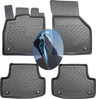 Produktbild von Z508901 TPE-Gummifußmatten kompatibel mit  Audi A3 Sportback S-Line 8V Schrägheck Hatchback 5-türer 2012-2020