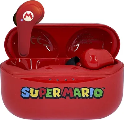 Produktbild von OTL Technologies Super Mario , Kabellos, Anrufe/Musik, 20 - 20000 Hz, 42 g, Kopfhörer, Rot
