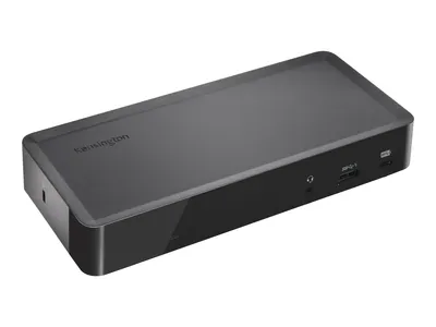 Produktbild von Kensington SD4700P USB-C & USB-A Dockingstation – Dual 2K – 5GBit/s - 60W PD-DP & HDMI – Win/Mac, Kabelgebunden, USB 3.2 Gen 1 (3.1 Gen 1) Type-C, 60 W, 3,5 mm, 1000,10,100 Mbit/s, Schwarz