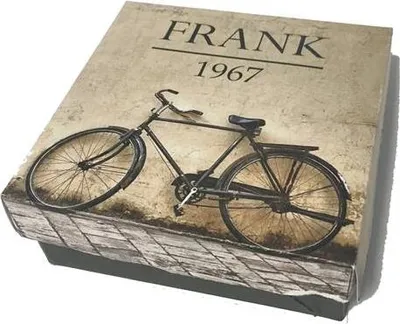 Produktbild von Frank 1967 7FB-0155L Herren-Wickelarmband mit Stahlelement – geflochtenes Leder und doppelt gewickelt – Größe L – Braun – Schwarz