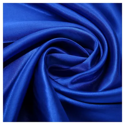 Produktbild von Satin Meterware (Königsblau) für Deko, Basteln, Kleidung 150cm breit UNI