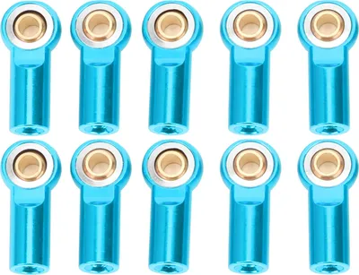 Produktbild von 10pcs RC -Auto -Ziehverbindungsstab Metallkugelgelenk Accessoire für axiale SCX10 1/10blue