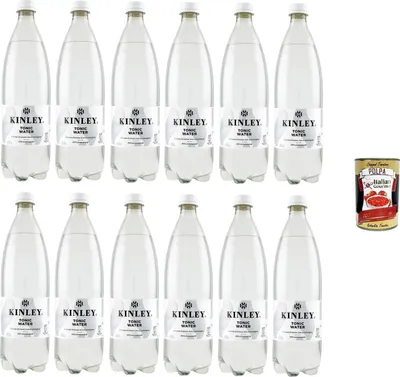 Produktbild von Kinley Tonic Water Tonic Water Haustier 12x1lt+ Italian Gourmet polpa 400g