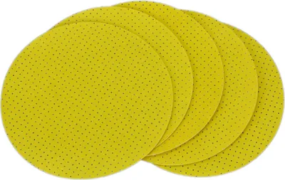 Obrázok produktu pre STALCO Žltý perforovaný brúsny kotúč 225 mm G120 (5 kusov) S065136337