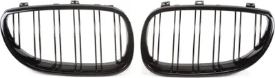 Produktbild von Kühlergrill DOPPELRIPPE Schwarz Glanz für BMW 5er E60 2003-2010