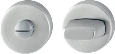 Image de HOPPE WC - Rosace ø 52, hauteur 8, acier inoxydable mat