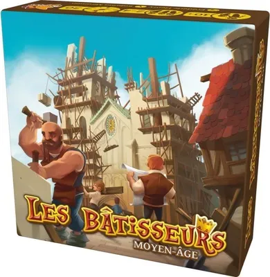 Produktbild von Die Baumeister des Mittelalters: Asmodee, Familienspiel, Ab 10 Jahren, Bauspiel