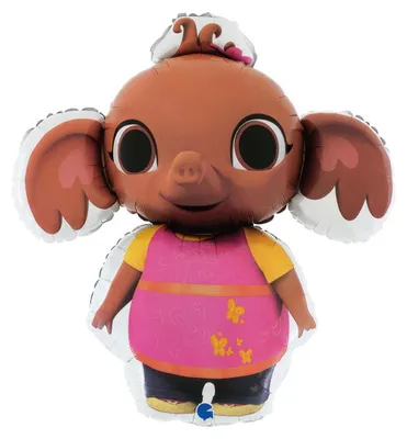Immagine prodotto di Palloncino in foil elefante Sula - Bing Bunny - 94 cm