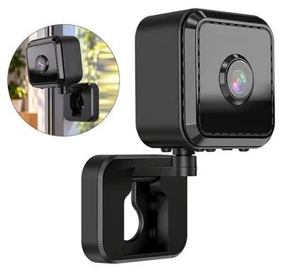Produktbild von Home Security Camera, Überwachungskamera WLAN für Innenräume, Mini Kamera mit Nachtsicht, Bewegungserkennung und App