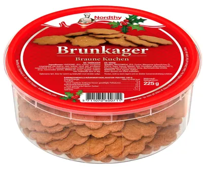 Produktbild von Nordthy Brunkager 225g