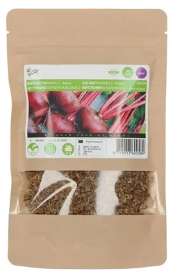 Imagen del producto de Remolacha redonda, variedad "Kugel" 2 (50 g) | Semillas de remolacha roja de Buzzy Seeds