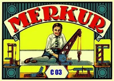 Obrázek produktu pro Stavebnice MERKUR Classic C03 141 modelů