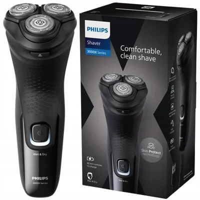 Produktbild von Philips Rasierer Neue Series 3000X X3021/00 27 Klingen Skinprotect 40 Min