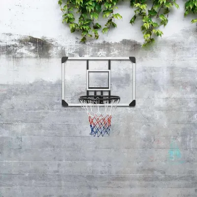 Immagine prodotto di VIDAXL -Basketballbrett 90x60x2,5 cm Policarbonato trasparente