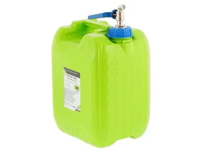 Obrázok produktu pre Kanister na vodu s dlhým kovovým ventilom, 10 L