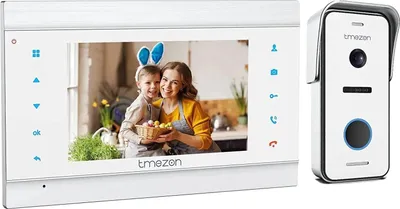 Obrázek produktu pro Interkomový systém, 7palcový monitor, funkce interkomu, 2 monitory, 1 zvonek