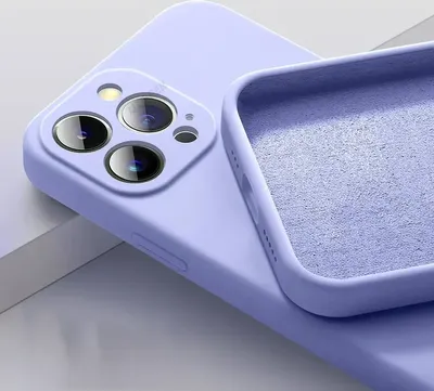 Produktbild von Hülle für iPhone 13 Mini Silikonschutzhülle, Farbe: Lila