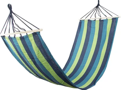 Immagine prodotto di Verk Amaca in legno 200 x 80 cm a righe blu