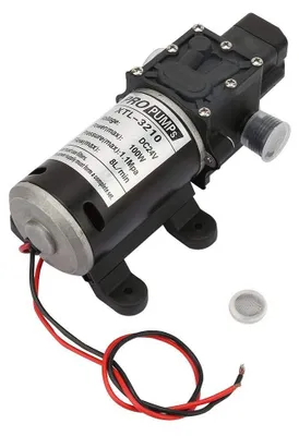Hochdruckwasserpumpe 24 V 100 W Membran selbstansaugend 8 L/min