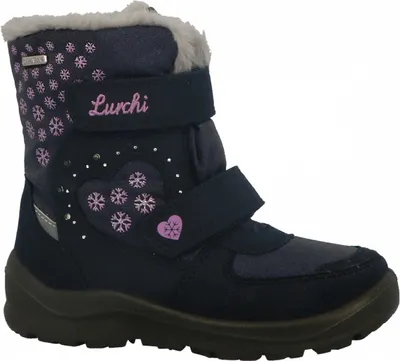 Produktbild von Lurchi Stiefel Kimiko-SYMPATEX Winterstiefel Kinder dunkelblau 32