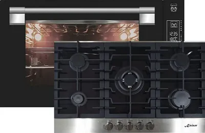 Produktbild von Herd Set/ Kaiser EH 9309 / Einbaubackofen + KCG 9386 / Gas-Kochfeld 90cm