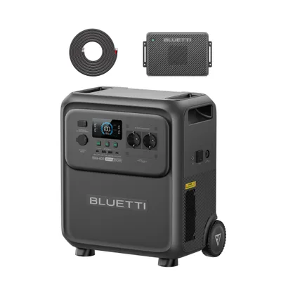 Produktbild von BLUETTI Elite400 Tragbare Powerstation mit Charger2,1000W Alternator-Ladegerät,4,2 Std. volle Ladung über Auto,3840Wh Generator für Outdoor,Wohnmobile