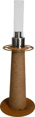 Produktbild von Masuria Juno Lamp Corten Stahl Outdoor Garten-Fackel Feuer-Lampe