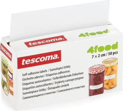 Image de Tescoma Étiquettes autocollantes 4FOOD, 50 pièces