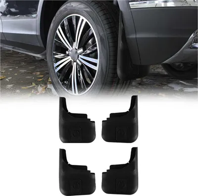 Image de Bavettes pour Peugeot 3008 T8 2009-2016 Plastique 4x