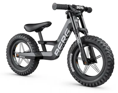 Kinderloopfiets Biky Cross, 12 Zoll, Magnesium, Handrem, ab 2 Jahren