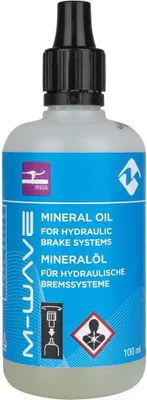 Produktbild von M-WAVE Mineralöl Bremsflüssigkeit 0,1 L für hydraulische Fahrrad-Bremssysteme...