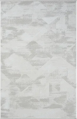 Produktbild von MY-RUG Teppich,Lovisa, 290x200, Kurzflor-Teppich, creme weiß, weich, gemütlich, mit schönem Muster, flachgewebt, rechteckig