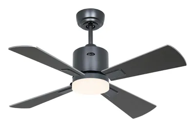 Obrázek produktu pro Stropní ventilátor ECO NEO III 92, barva bazaltově šedá – wenge/stříbrná, s WiFi a osvětlením