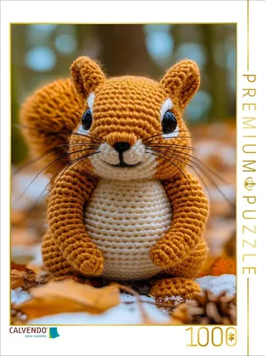 Produktbild von CALVENDO Puzzle Eichhörnchen | 1000 Teile Lege-Größe 64x48cm Foto-Puzzle für glückliche Stunden