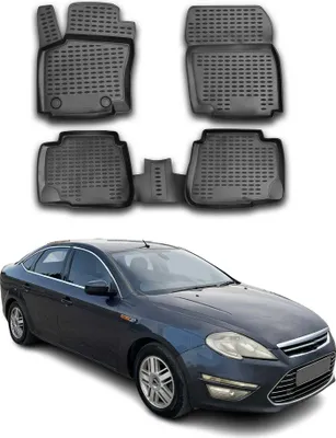 Immagine prodotto di 2007-2014 Ford Mondeo mk4 tappetini TPE nero 4 pz